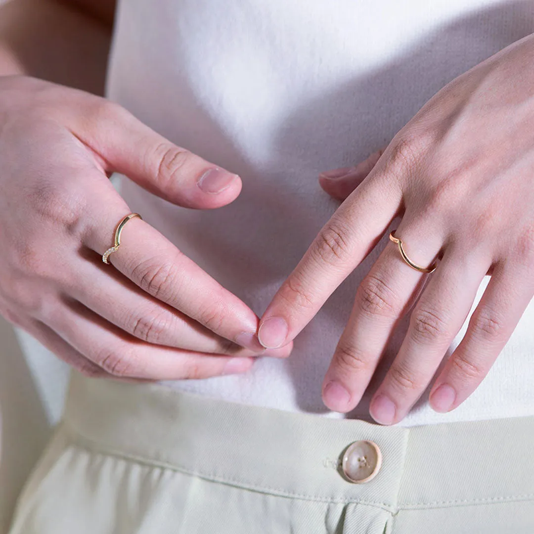 [-50%] V Ring