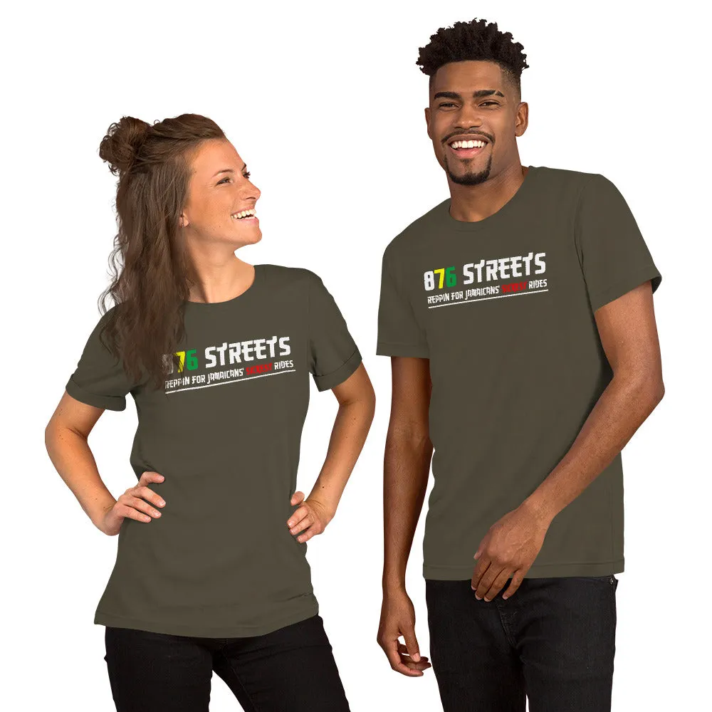 876 Streets Logo Colored Unisex T-Shirts