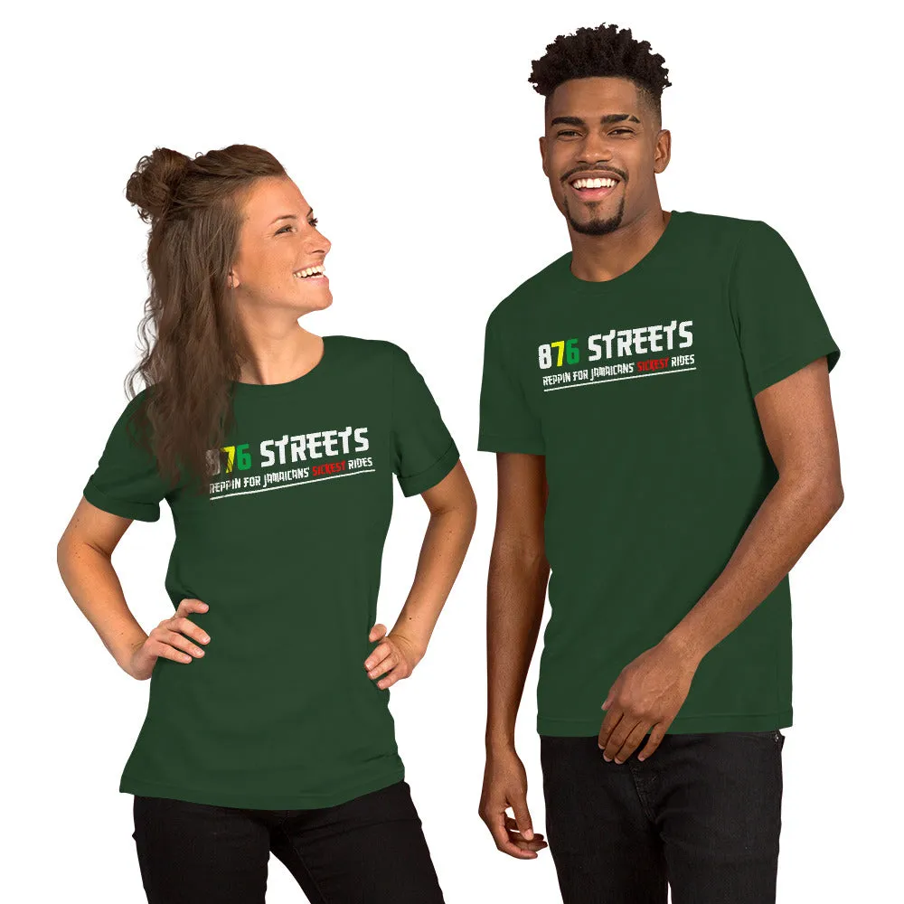876 Streets Logo Colored Unisex T-Shirts