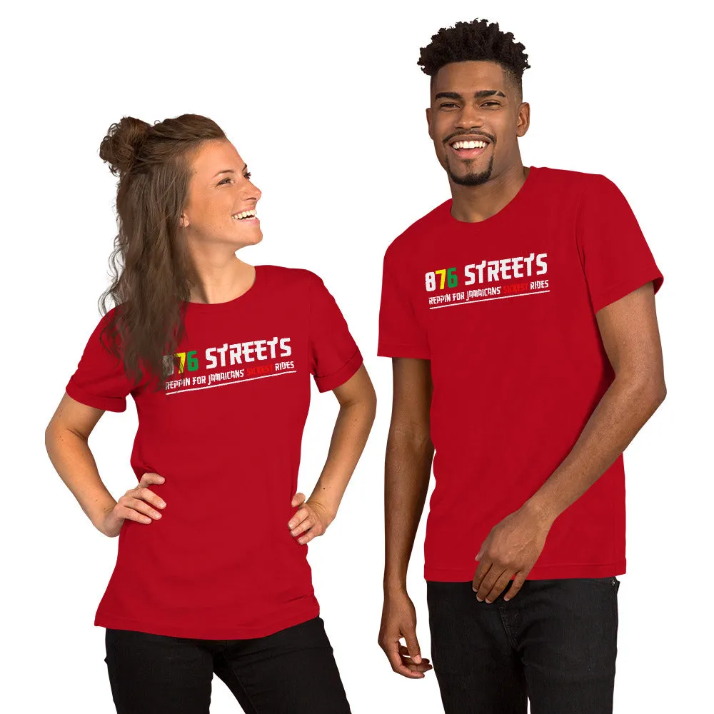 876 Streets Logo Colored Unisex T-Shirts