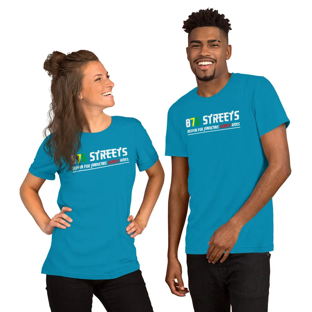 876 Streets Logo Colored Unisex T-Shirts