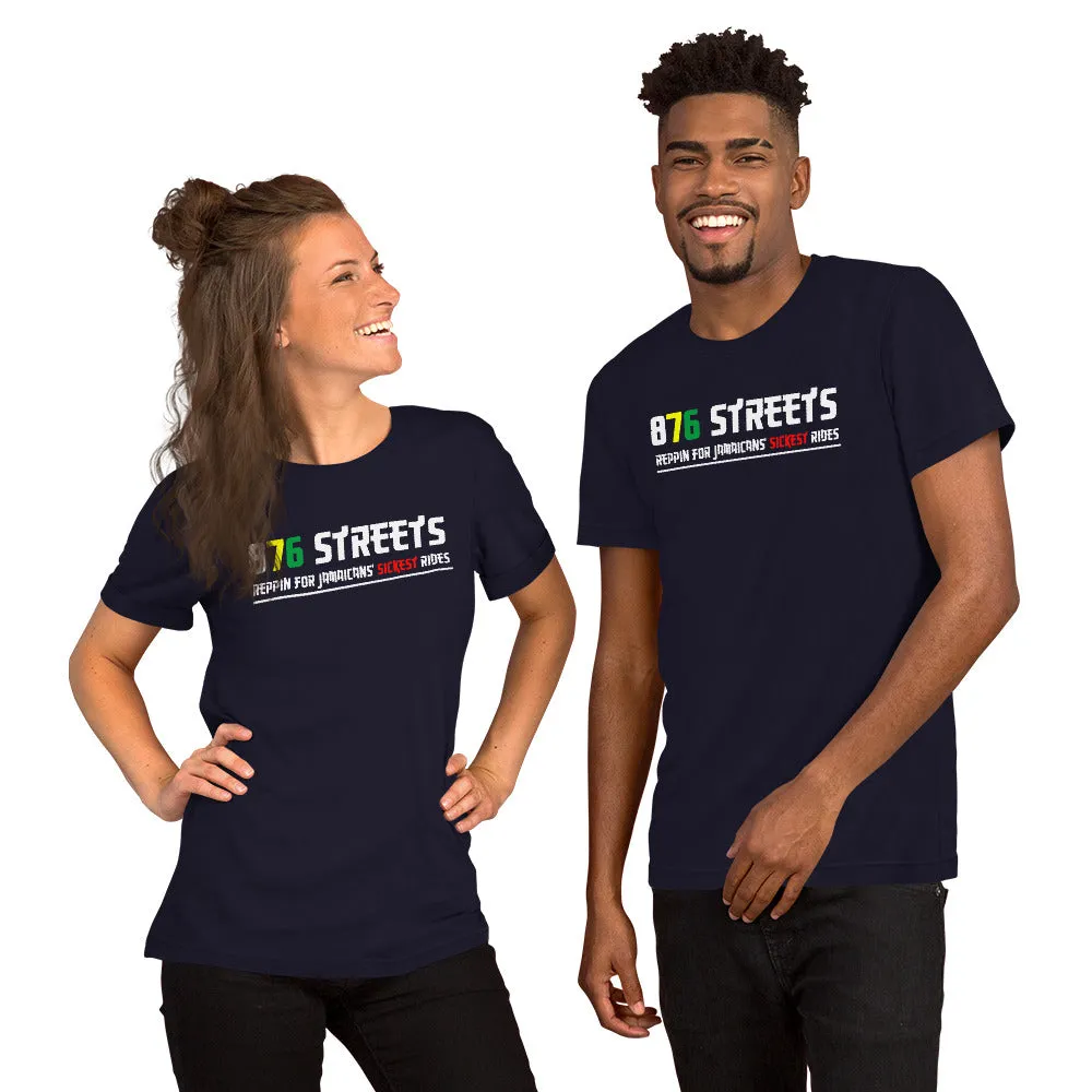 876 Streets Logo Colored Unisex T-Shirts