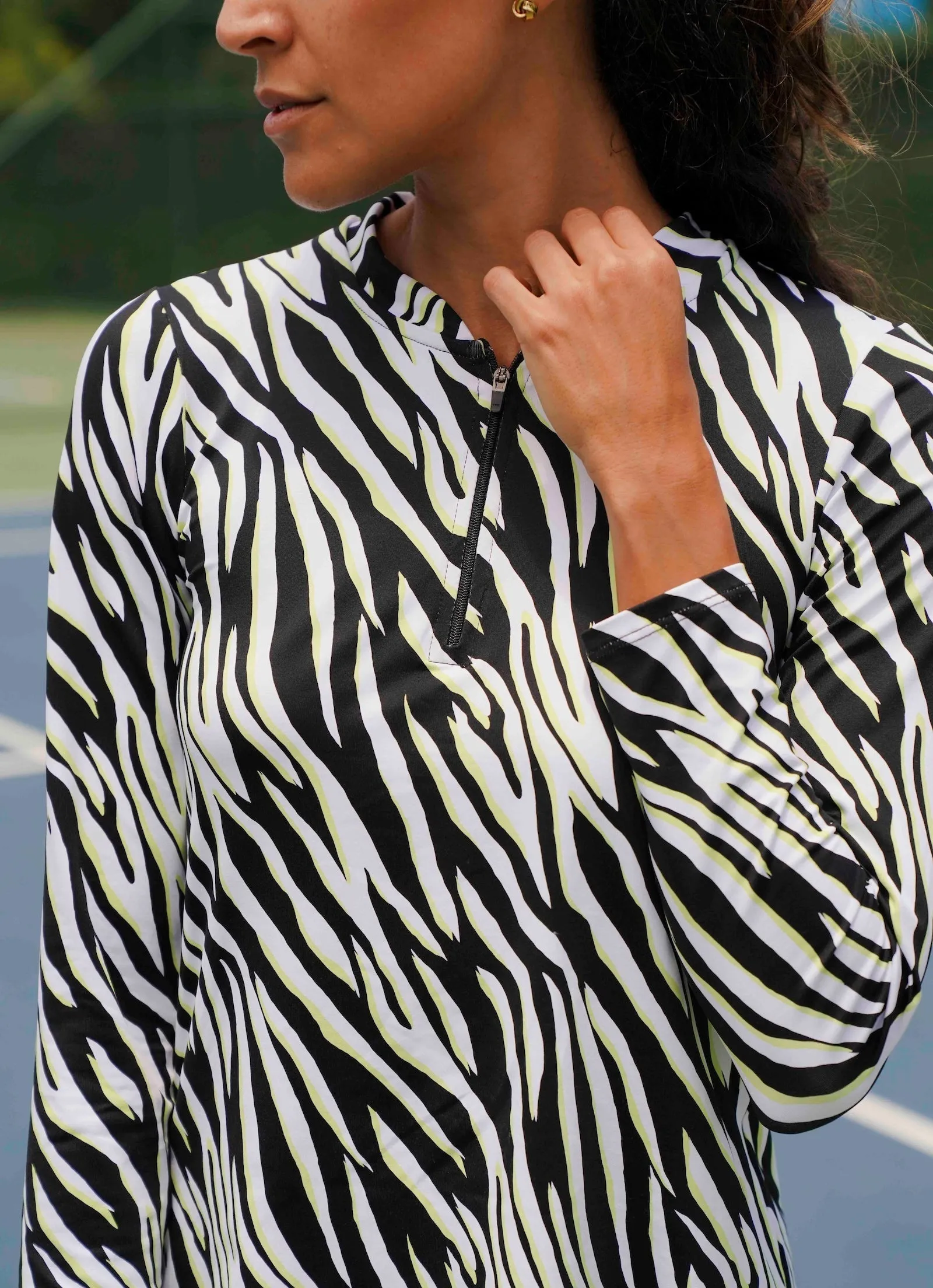 Aim Long Sleeve Polo (Safari)