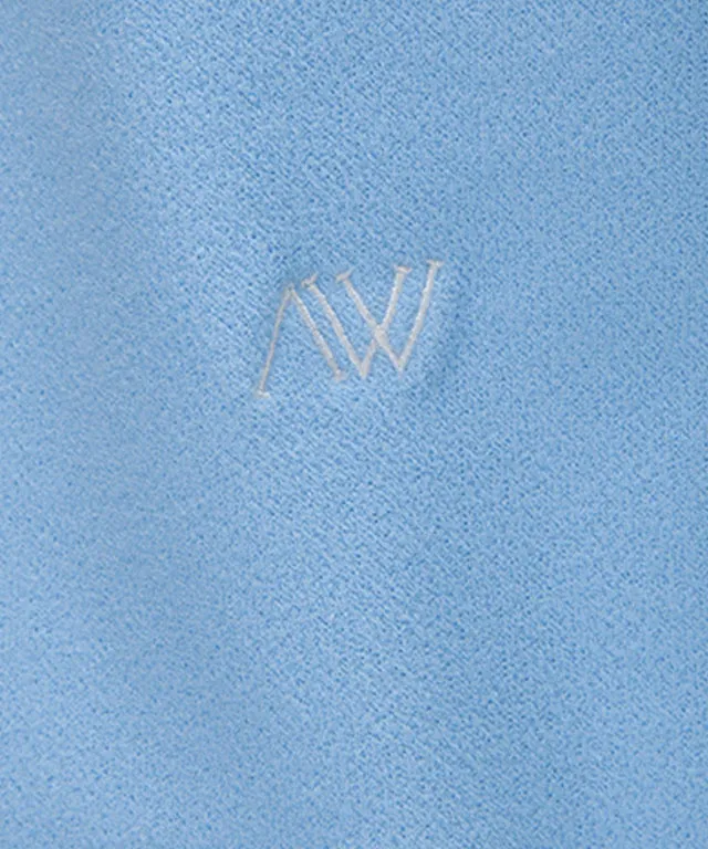 ANEW Golf: Women Terry Material Collar Short T-Shirt - Sky Blue