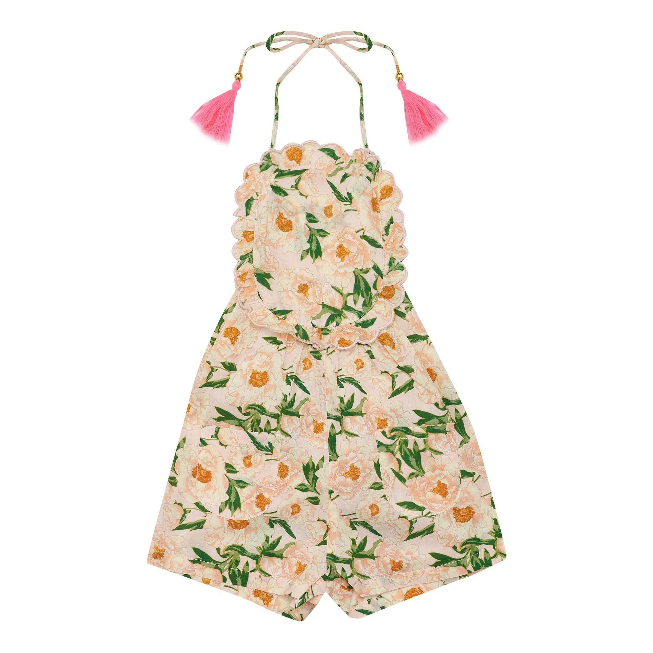 Annie Jumpsuit-Soiree Bouquet Strawberry Sundae