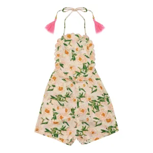 Annie Jumpsuit-Soiree Bouquet Strawberry Sundae