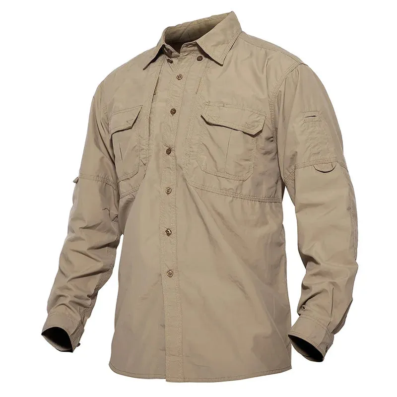 Ar Comprida Trabalho Limited discounts ao Leves Private sale Homens Camisas para Verão Manga Nylon de Secagem Rápida Livre Caminhadas