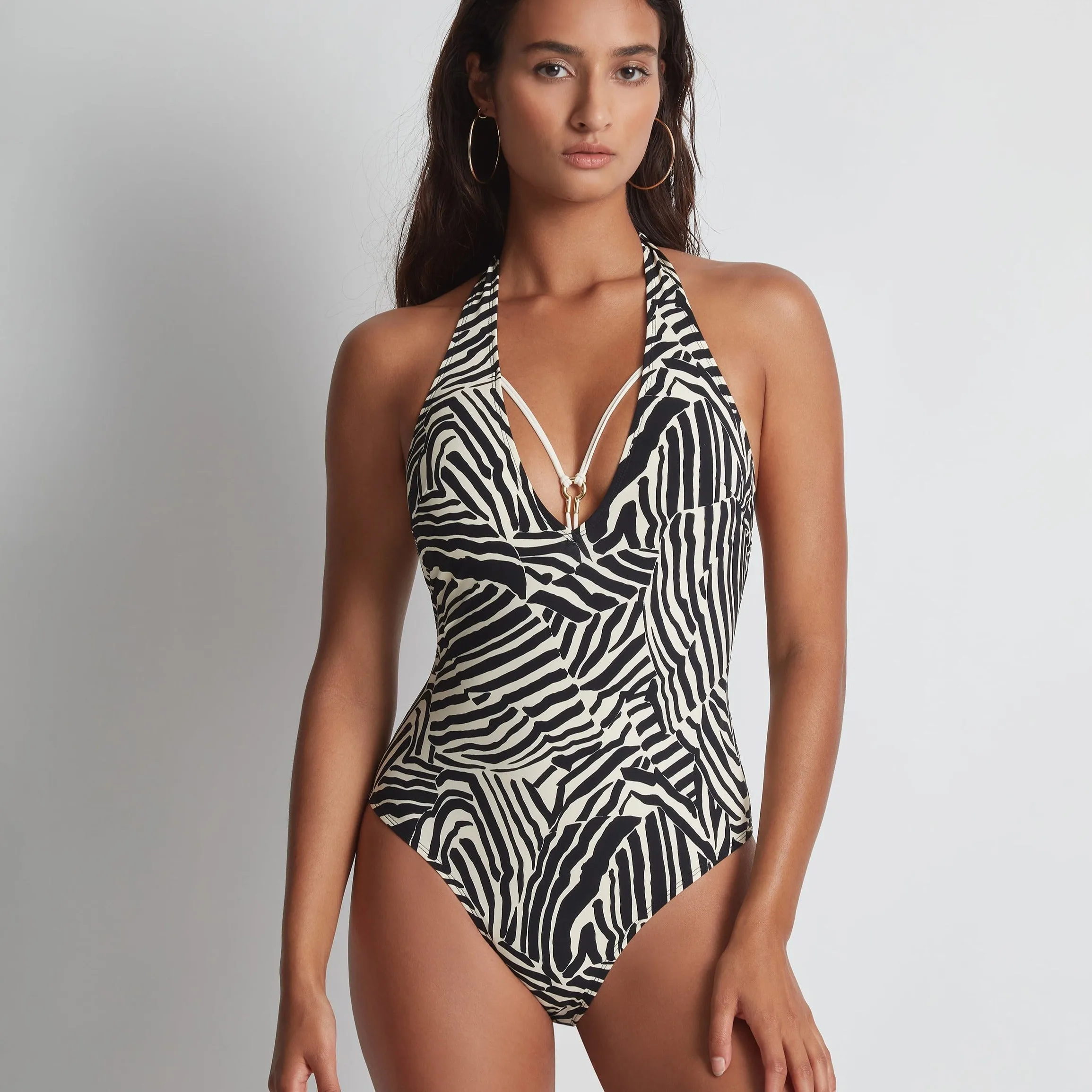 Aubade Savannah Mood Plunge Swimsuit
