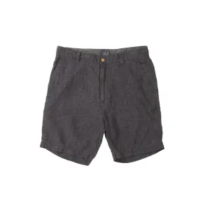 Aventura Washed Linen Shorts - Charcoal