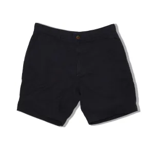 Aventura Washed Linen Shorts - Navy