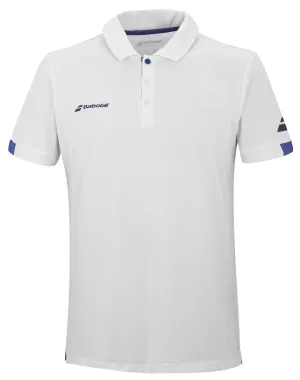 Babolat Play Mens Badminton Polo Shirt - White
