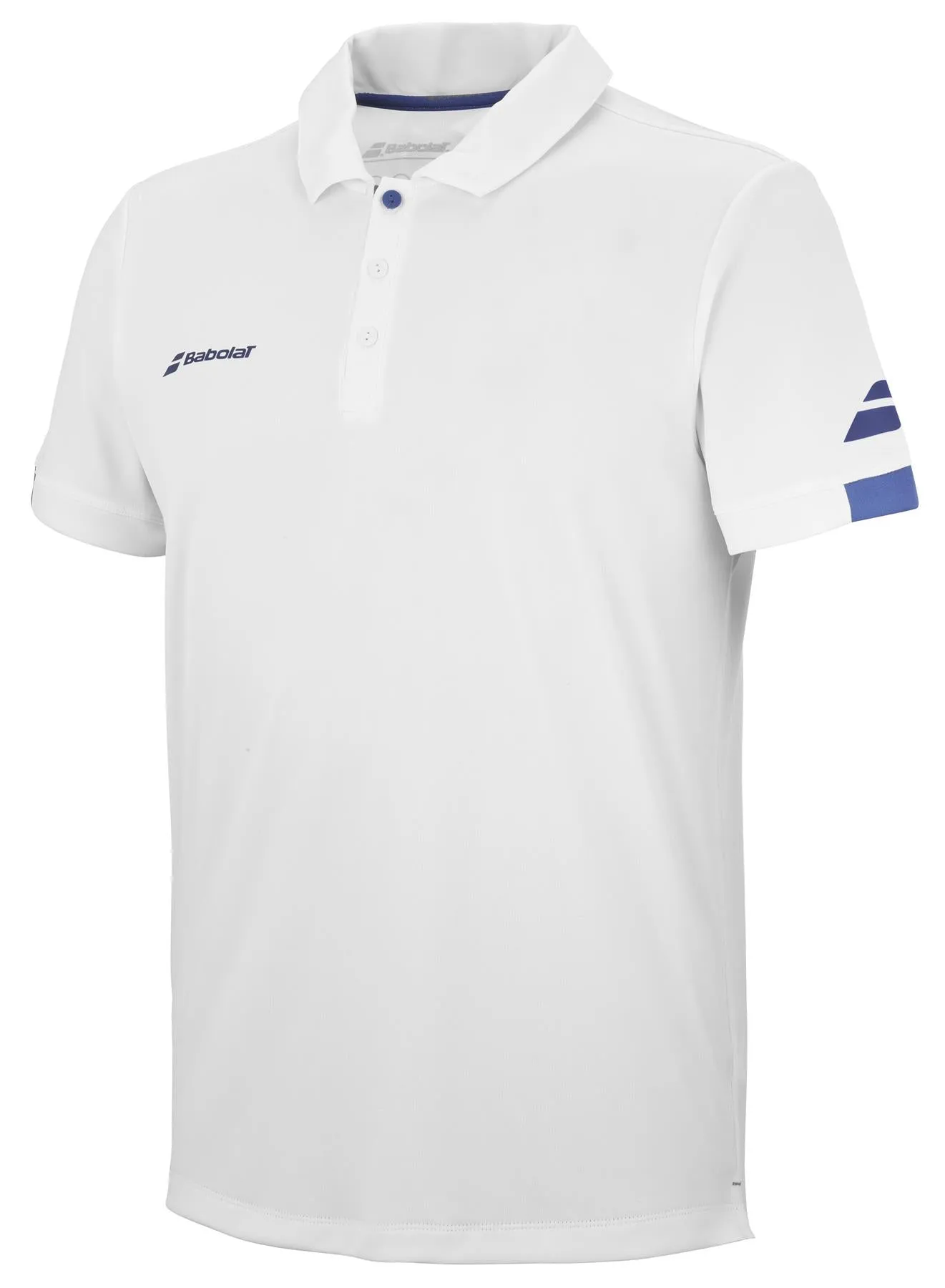 Babolat Play Mens Badminton Polo Shirt - White