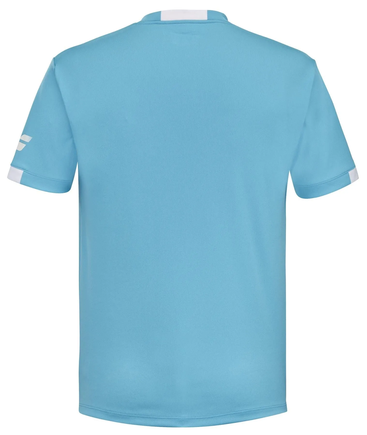 Babolat Play Mens Crew Neck Badminton T-Shirt - Cyan Blue