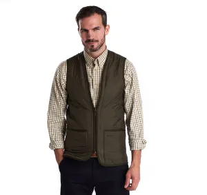 BARBOUR POLARQUILT WAISTCOAT/ZIP-IN LINER - OLIVE
