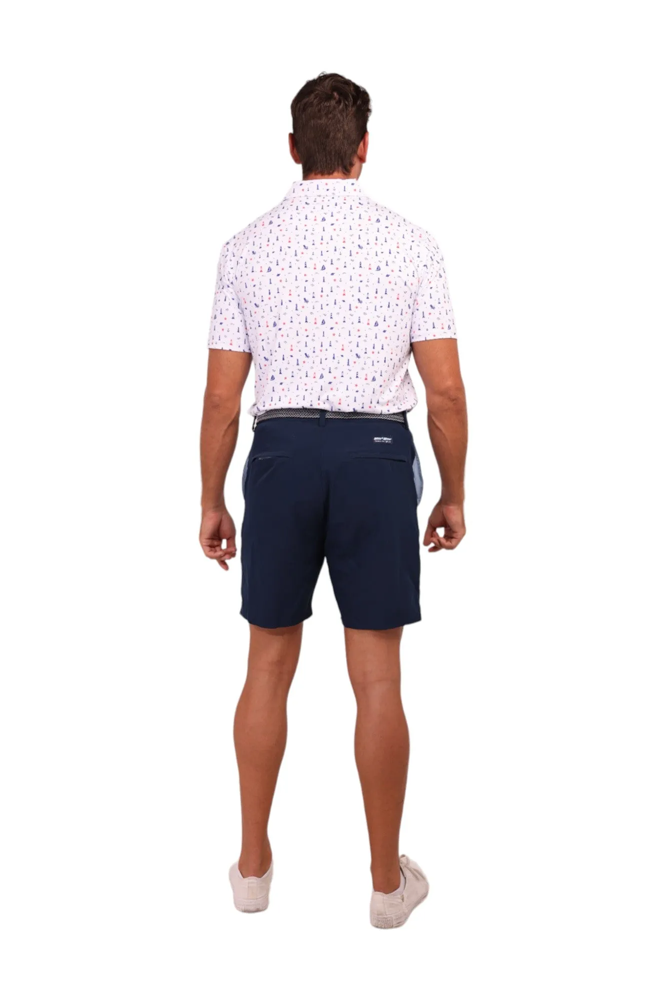 Beacon Print Polo