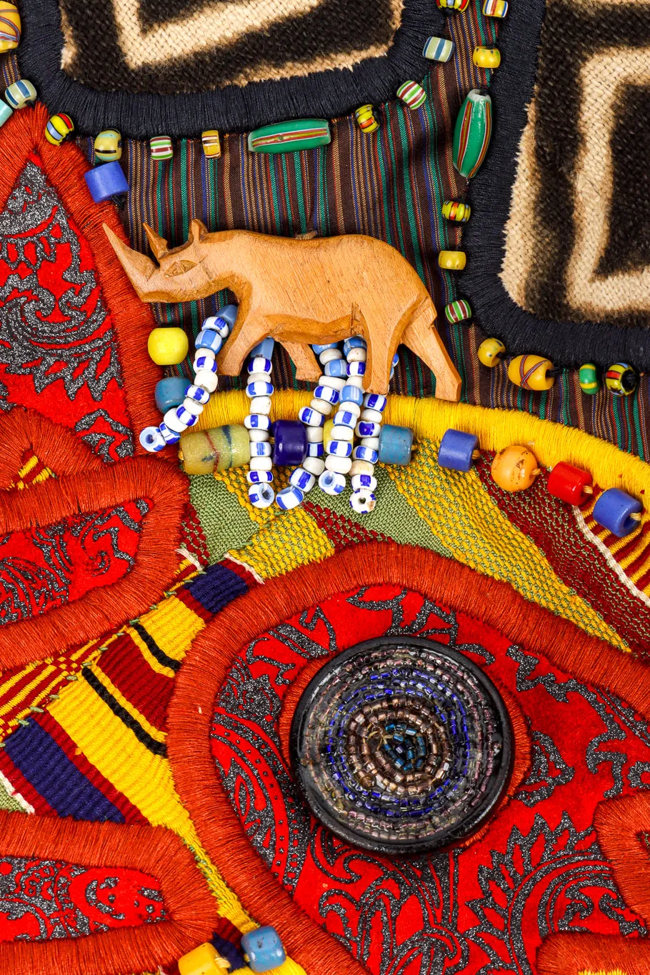 Beaded Tribal Patchwork Jacket