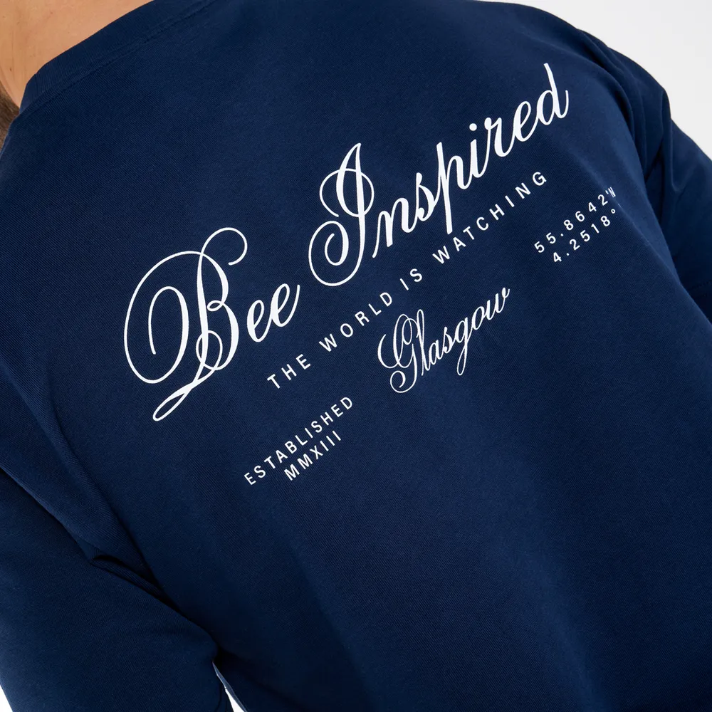 Bee Insipred Olise SS T-shirt Navy