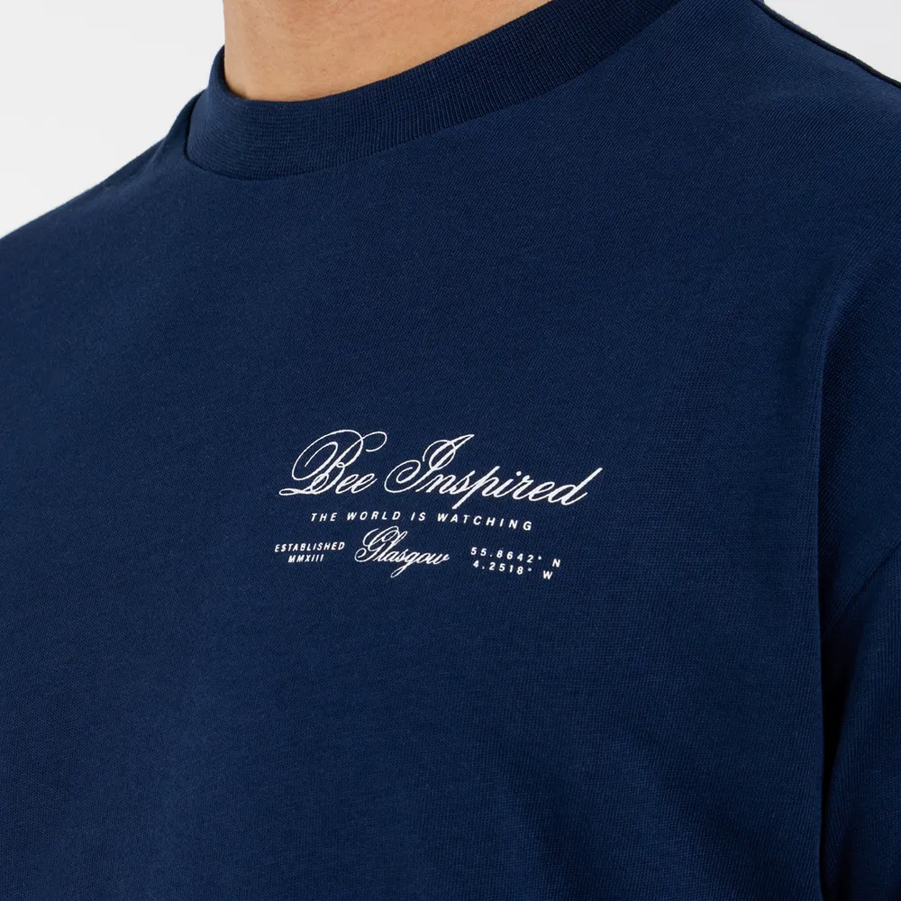 Bee Insipred Olise SS T-shirt Navy