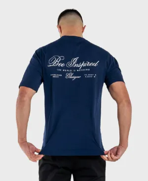 Bee Insipred Olise SS T-shirt Navy
