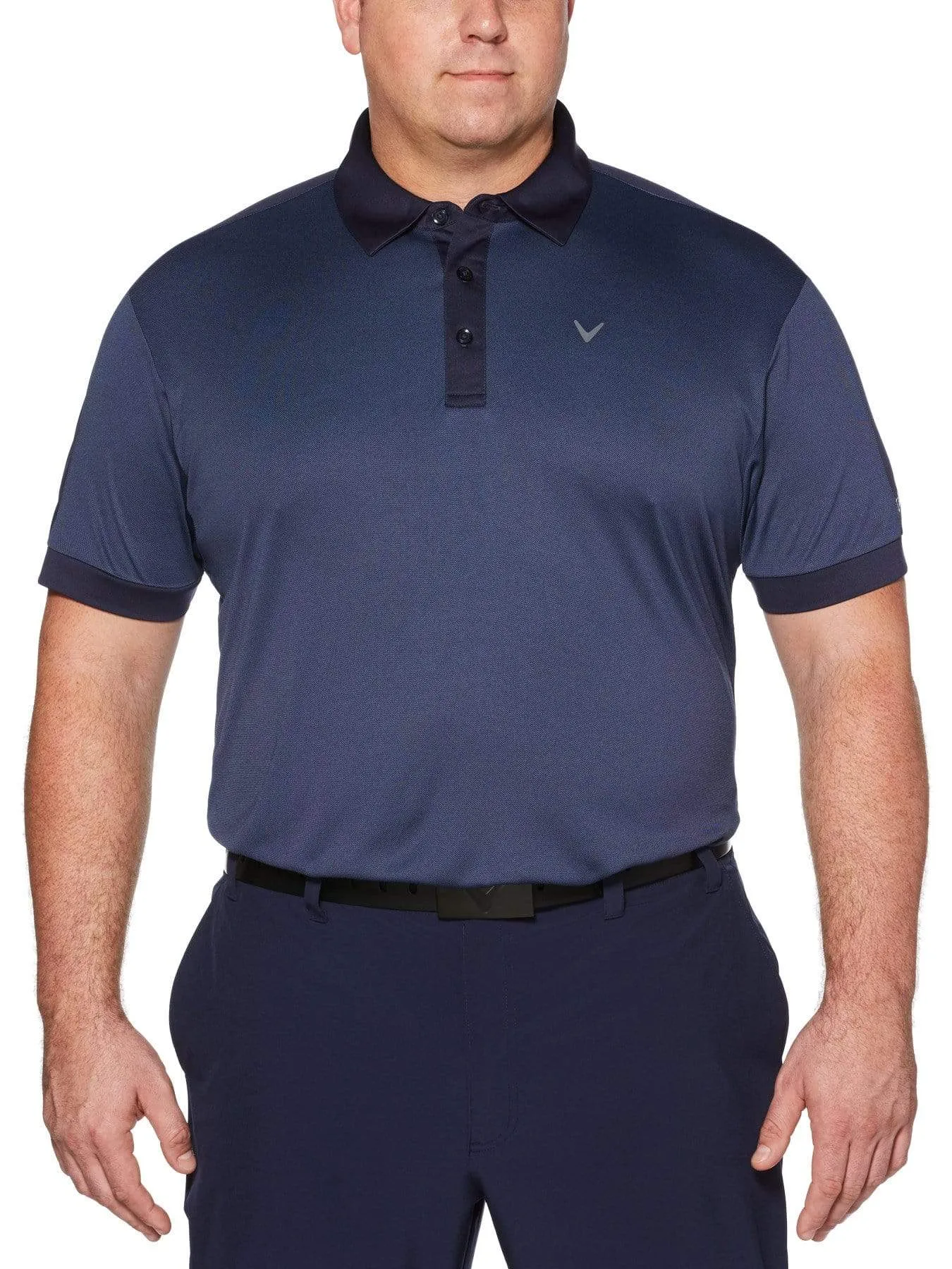 Big & Tall Birdseye Color Block Polo