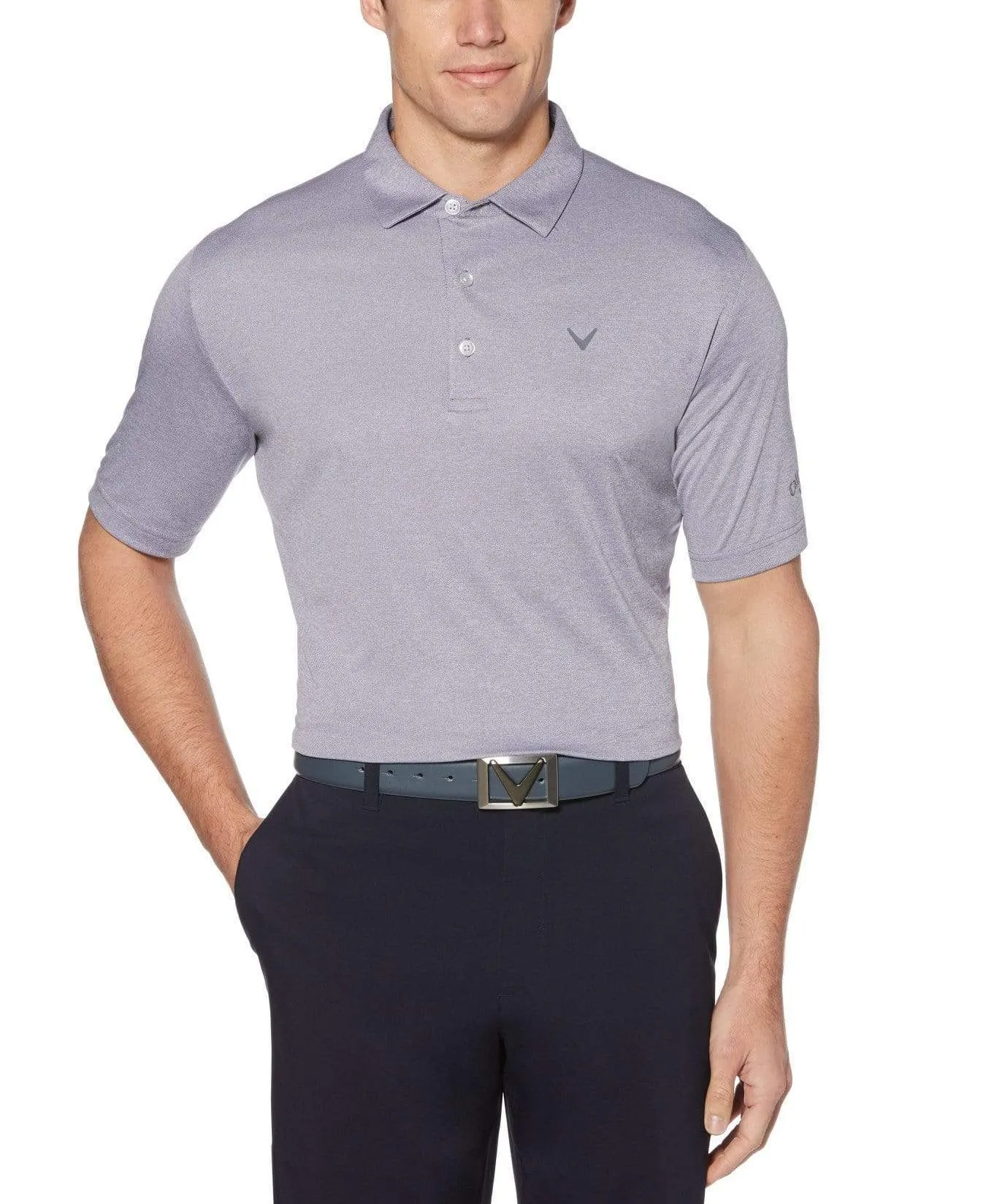 Big & Tall Birdseye Swing Tech™ Polo