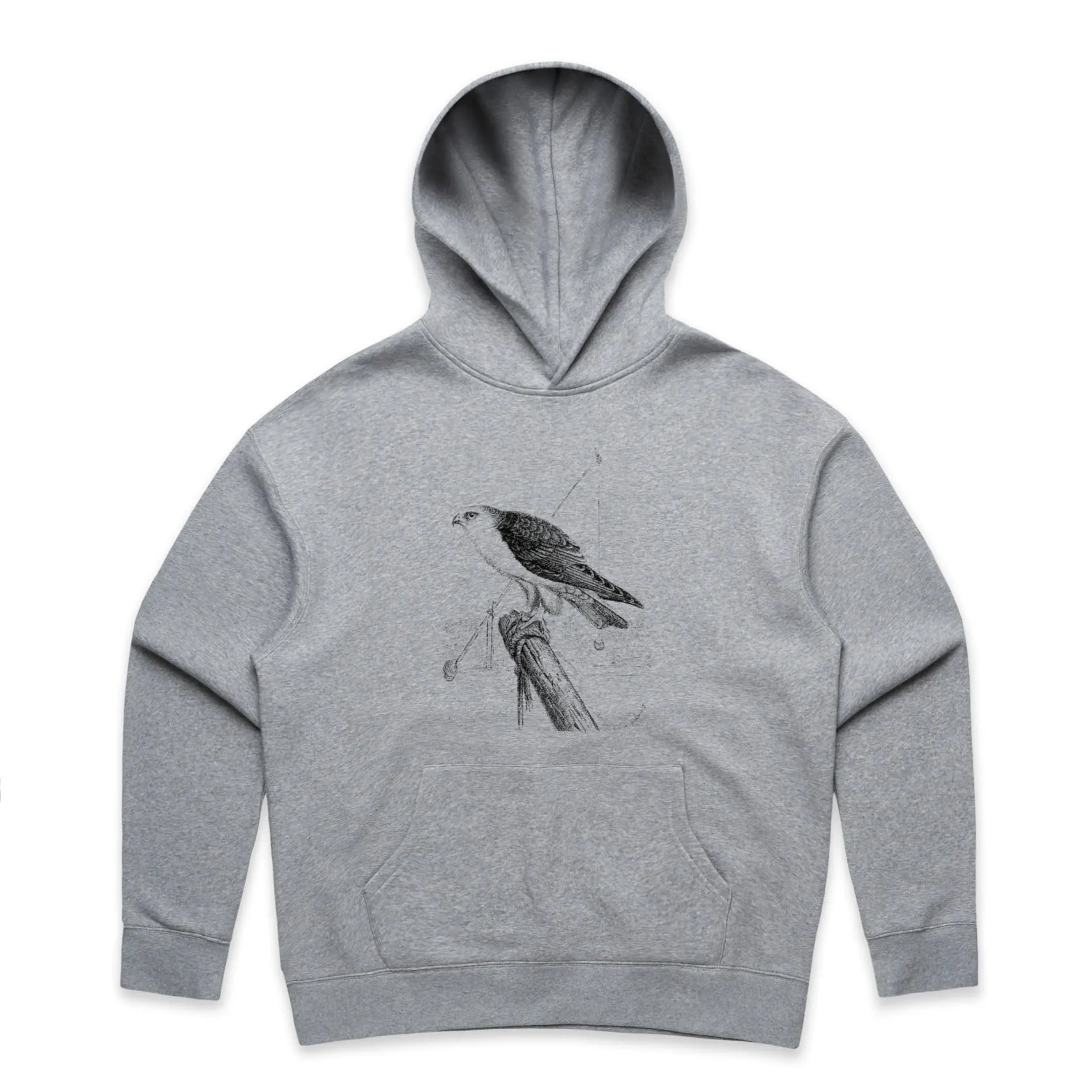 Black Winged Kite – Women's Hooded Sweatshirt