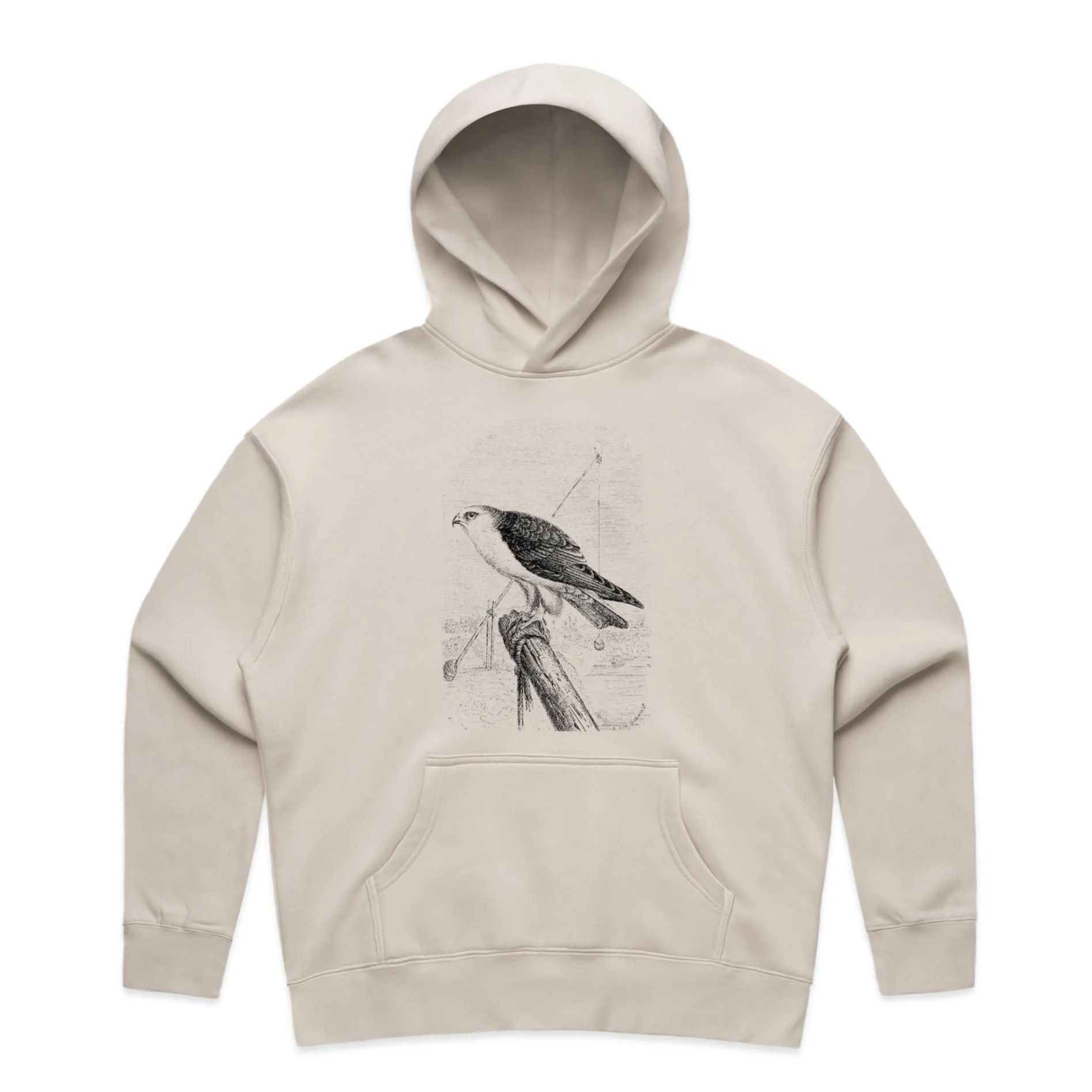 Black Winged Kite – Women's Hooded Sweatshirt