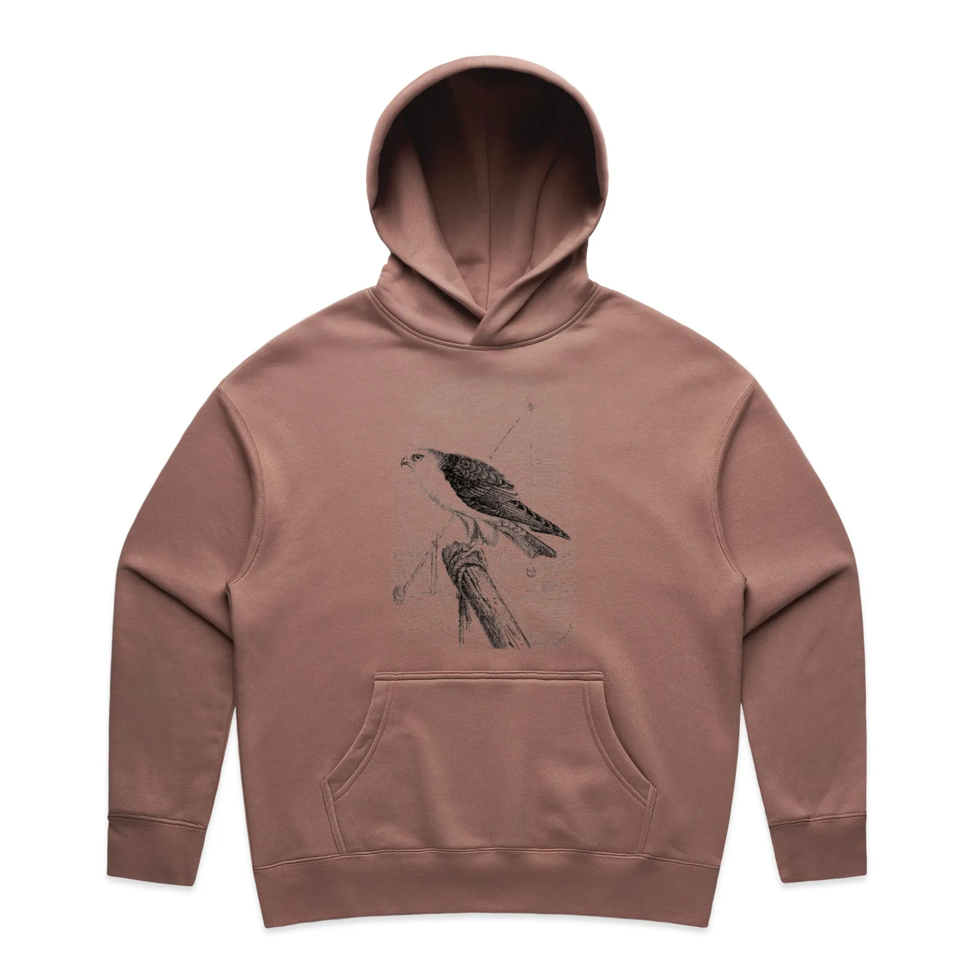 Black Winged Kite – Women's Hooded Sweatshirt