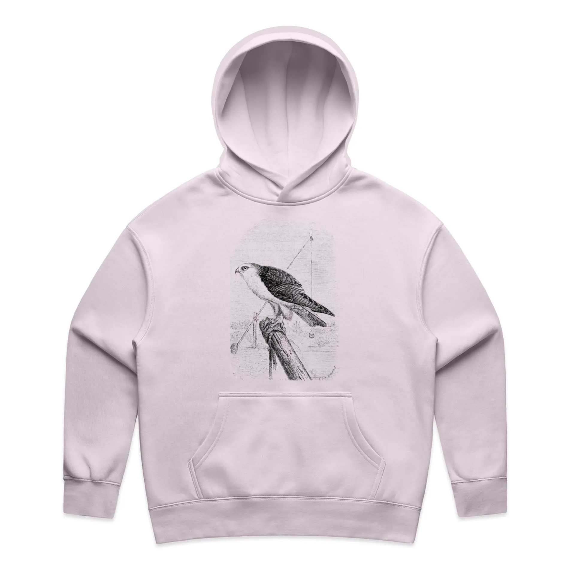 Black Winged Kite – Women's Hooded Sweatshirt