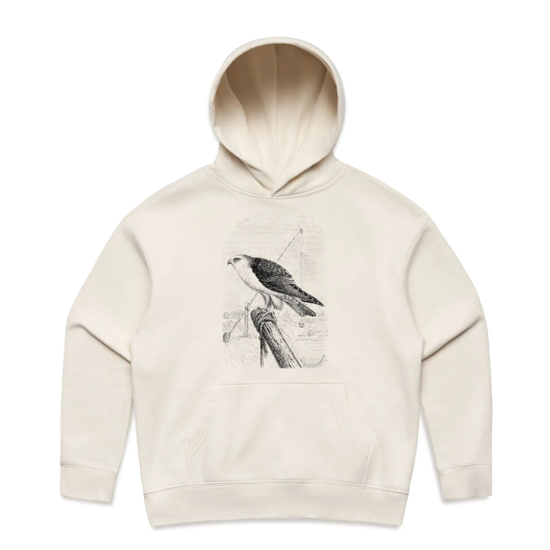 Black Winged Kite – Women's Hooded Sweatshirt