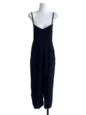 Black Zip Up Jumpsuit