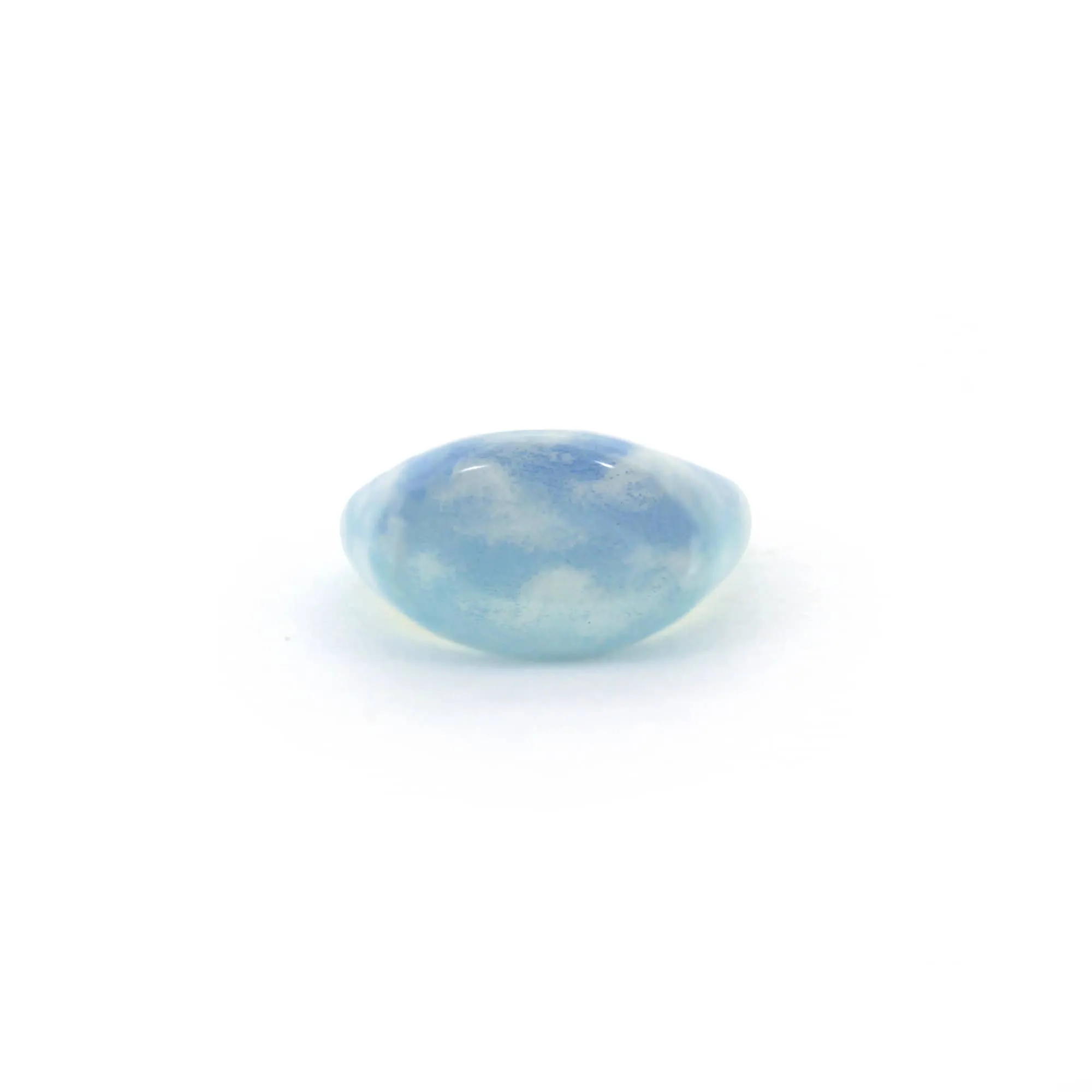 Blue Sky Oval Signet Ring | Sky