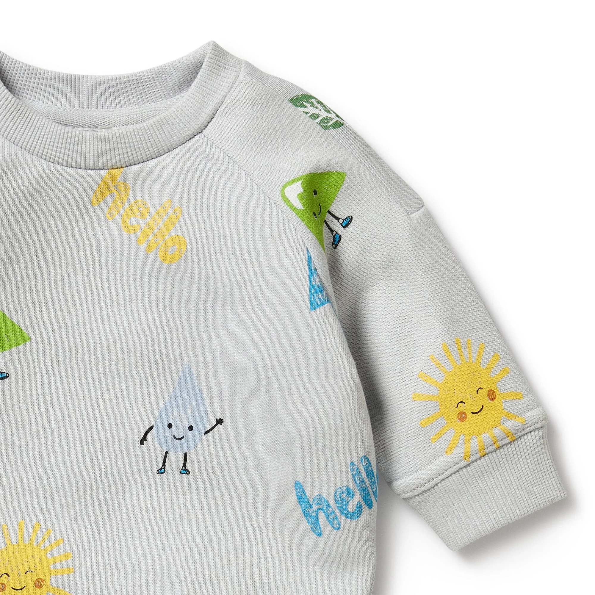 Bluebell Organic Terry Sweat
