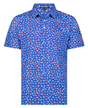 Burgee Print Polo