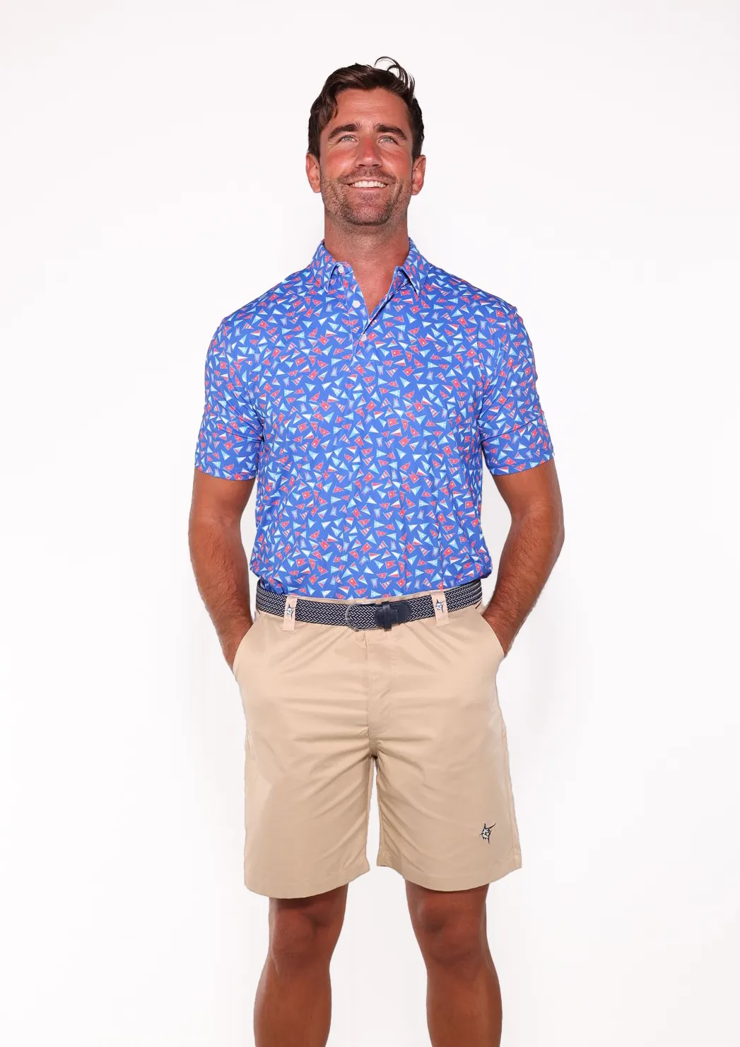 Burgee Print Polo