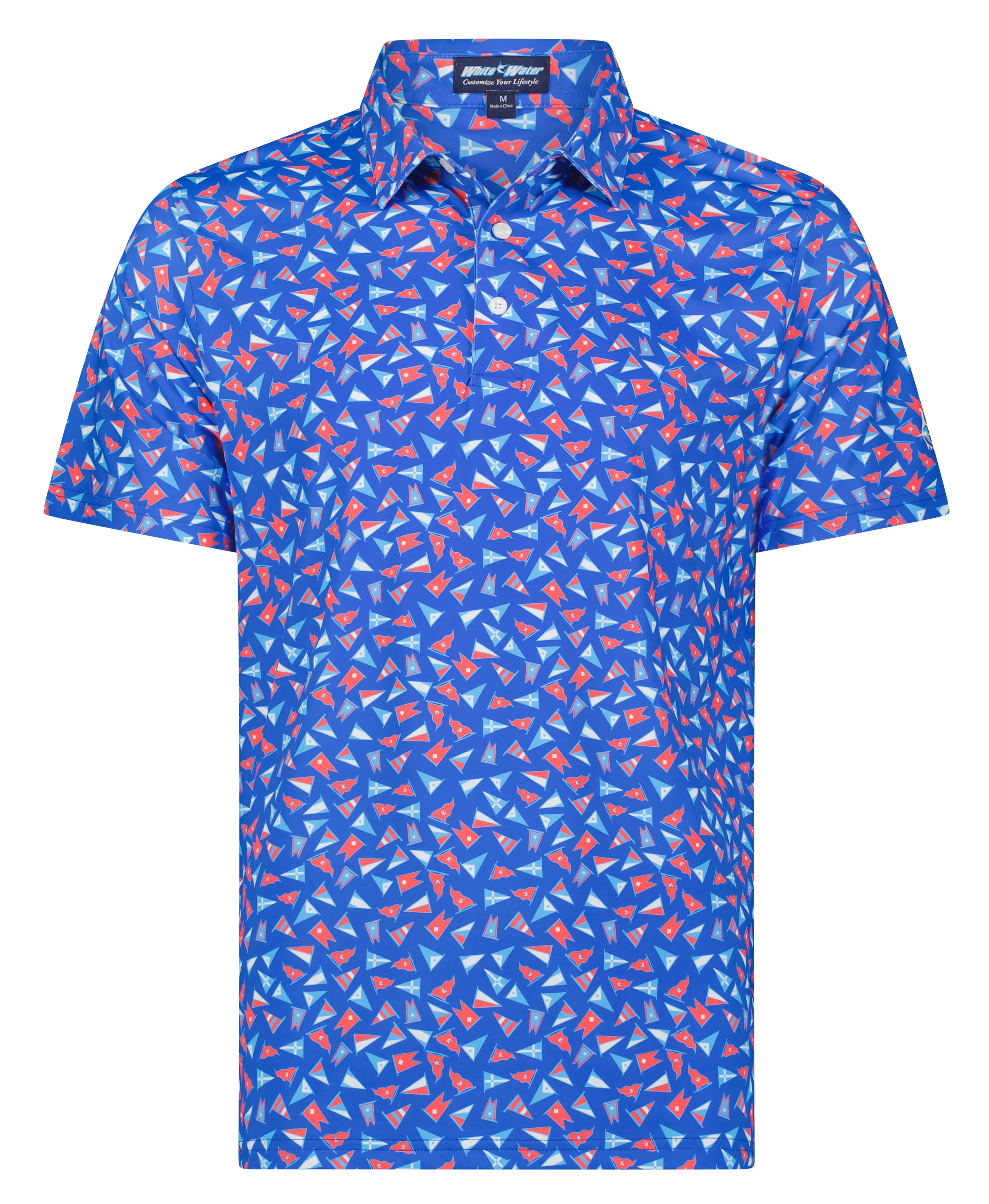 Burgee Print Polo