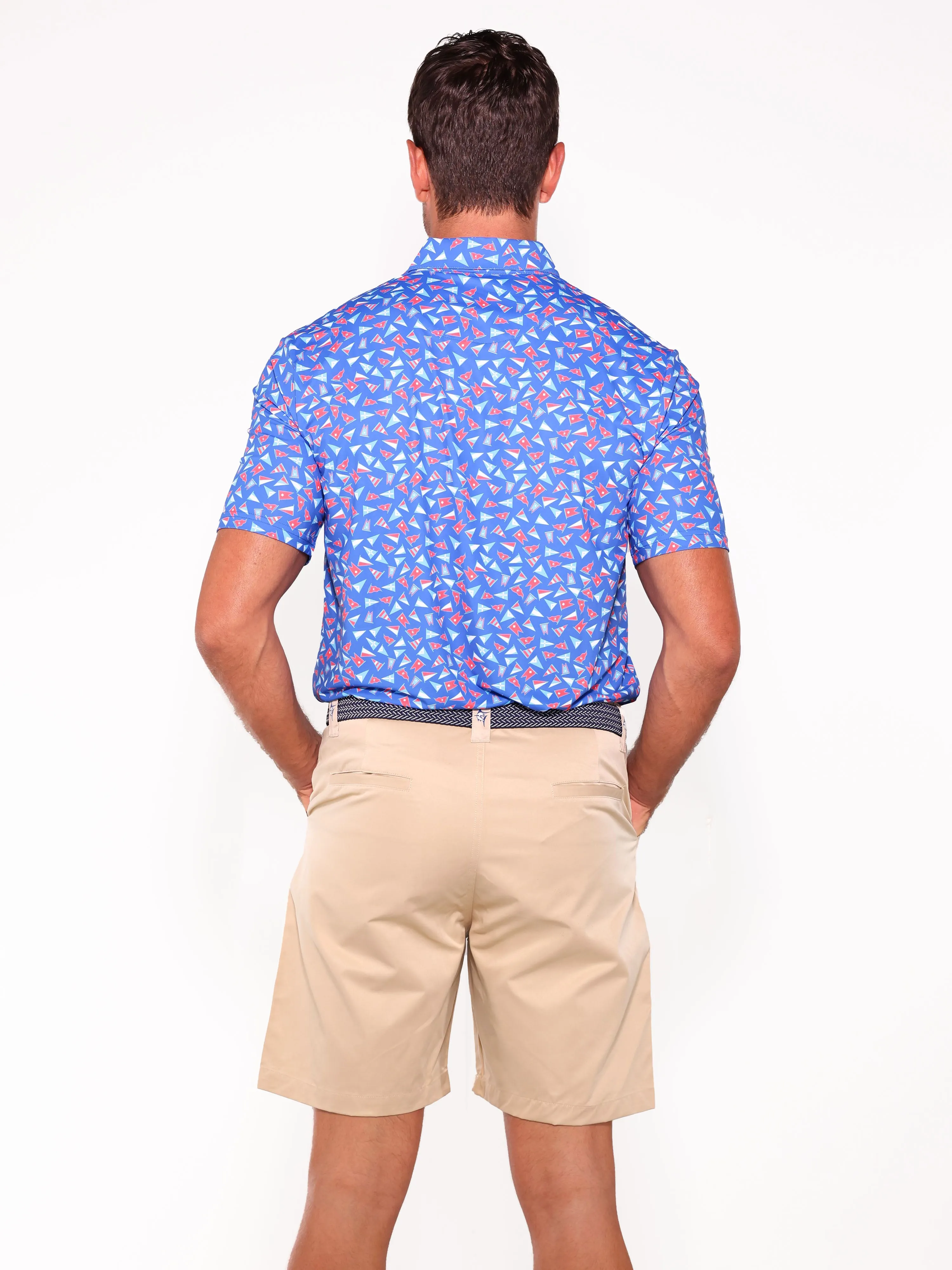 Burgee Print Polo