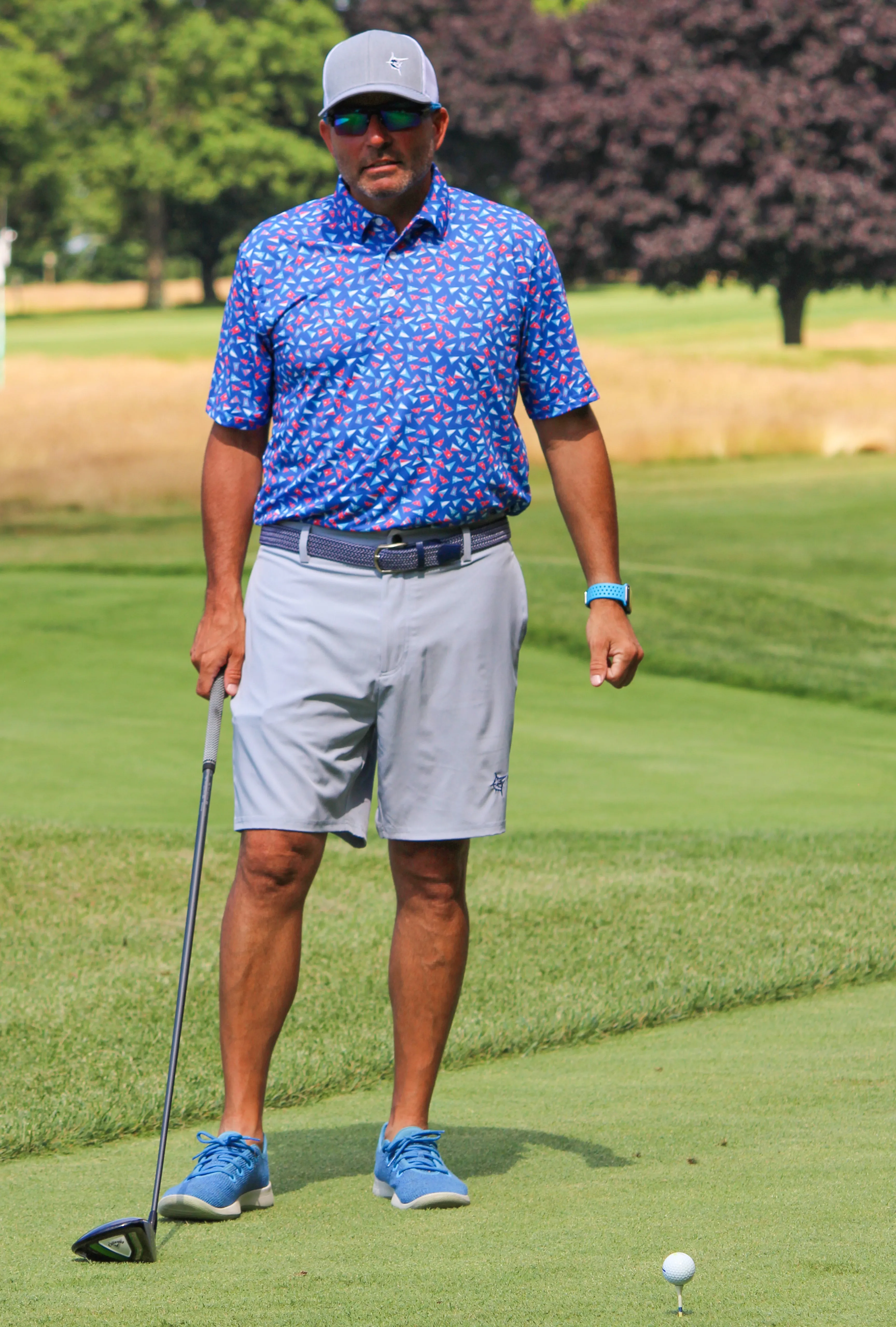 Burgee Print Polo