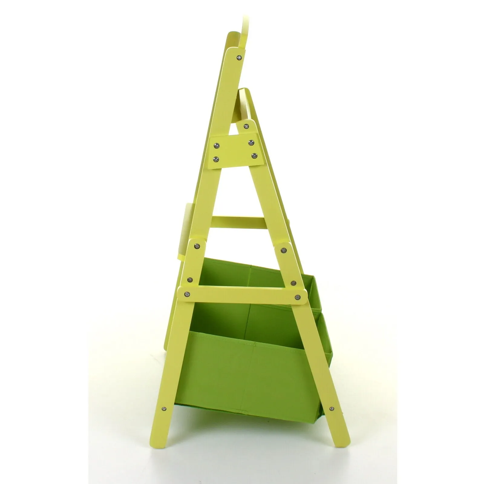 Childrens Easel | Toddler Blackboard Easel with Storage Boxes | Safari Design | H: 101cm
