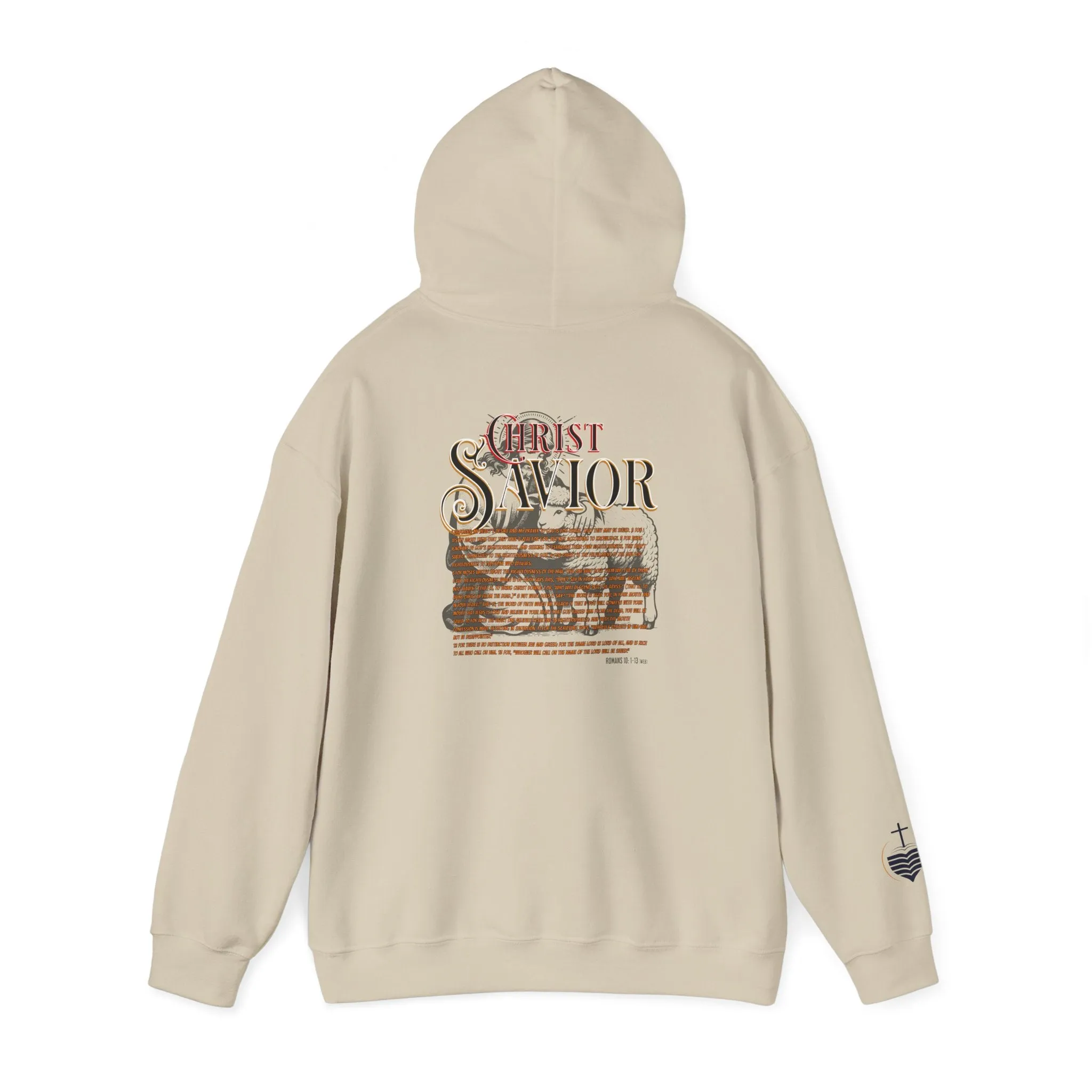 Christ Savior Hoodie – Bold Christian Apparel for Everyday Faith