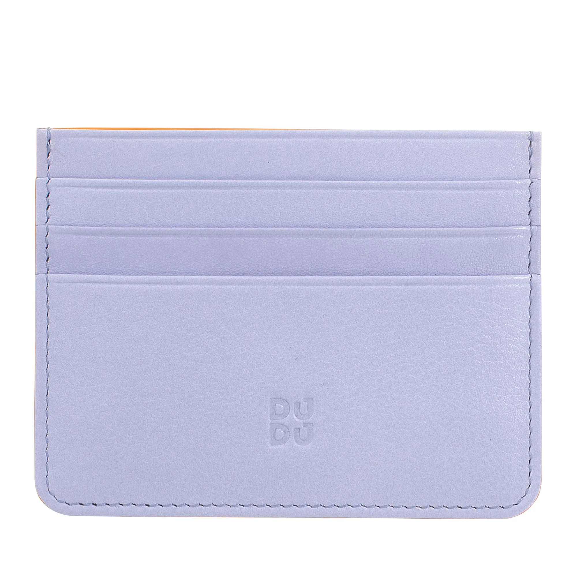 Colored credit cards in Nappa Leather 6 Dudu pockets