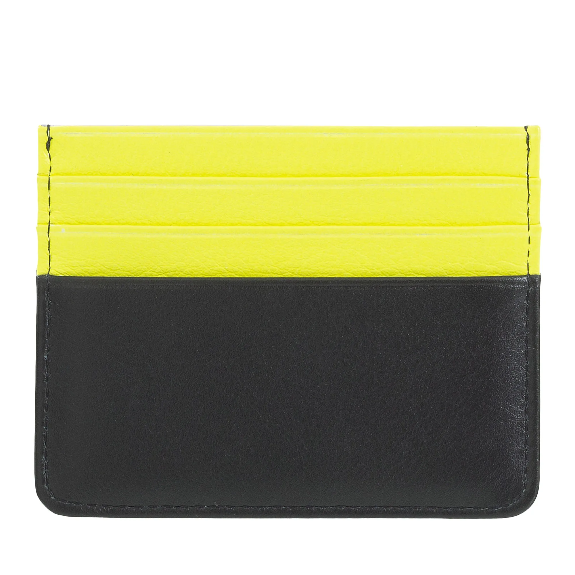 Colored credit cards in Nappa Leather 6 Dudu pockets