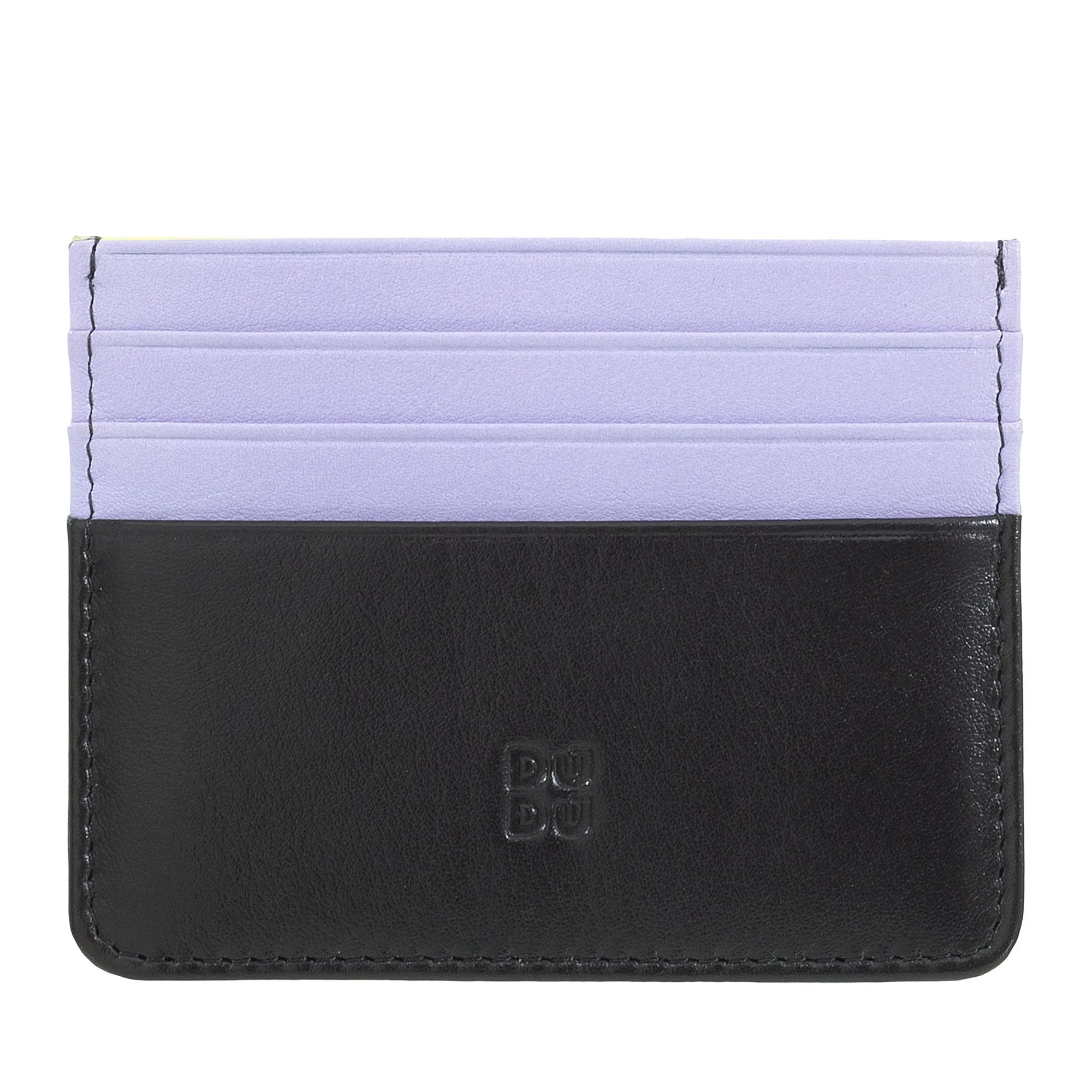 Colored credit cards in Nappa Leather 6 Dudu pockets