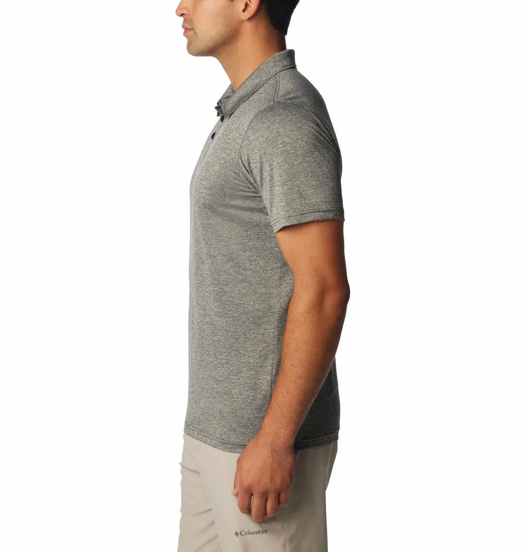 Columbia Men Black Columbia Men Hike Polo T-Shirt
