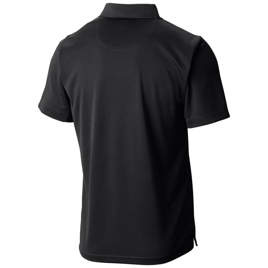 Columbia Men Black New Utilizer Polo T-Shirt