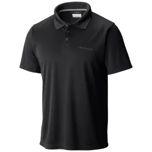 Columbia Men Black New Utilizer Polo T-Shirt