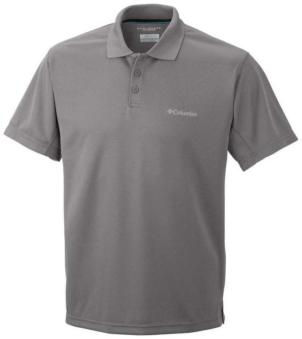 Columbia Men Black New Utilizer Polo T-Shirt