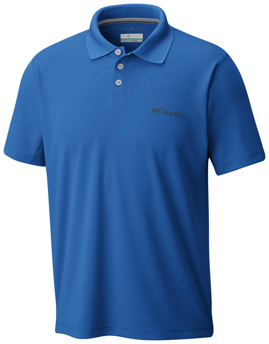 Columbia Men Blue New Utilizer Polo T-Shirt