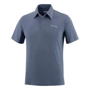 Columbia Men Blue Sun Ridge Polo T-Shirt