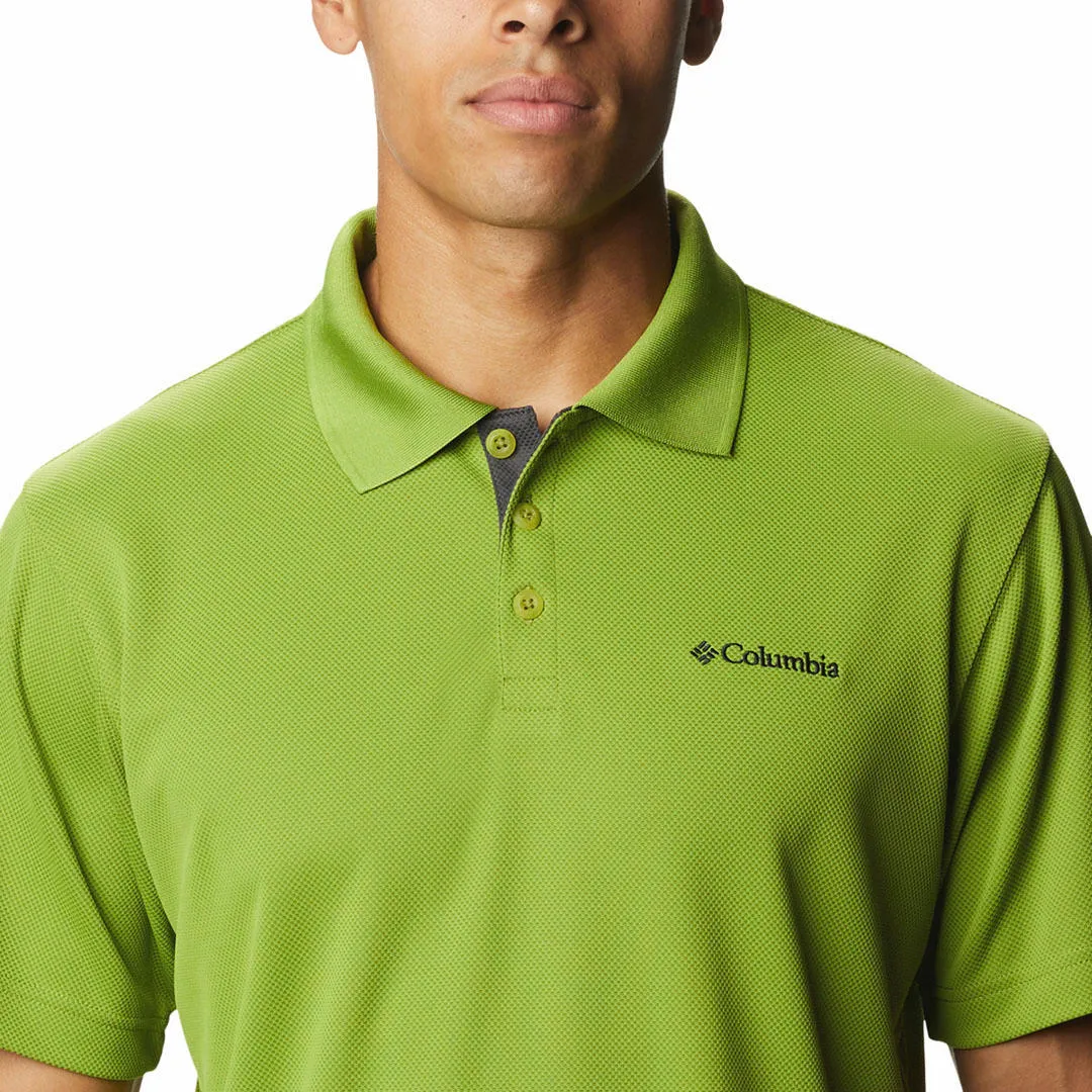 Columbia Men Green Utilizer Polo T-Shirt